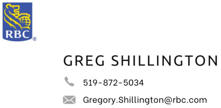 Gregory Shillington - RBC Mortgage Specialist.